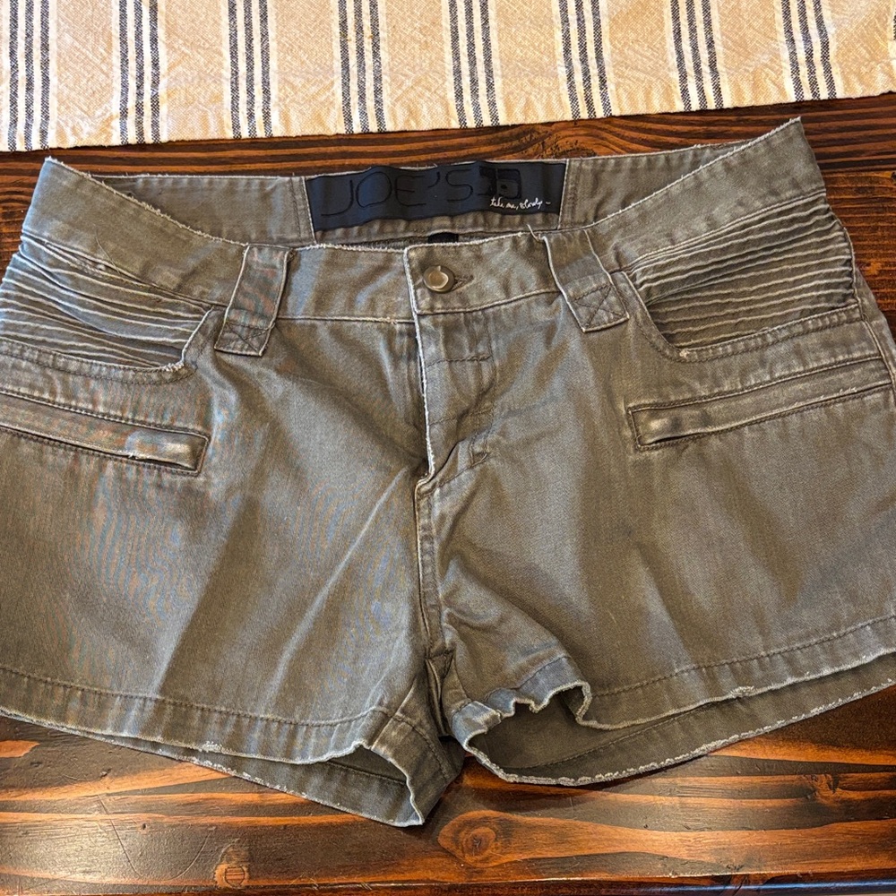 Joe's Jeans Women's Olive Cargo Shorts